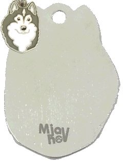 Placas identificação para cães, gravados, personalizados MjavHov - loja virtual
